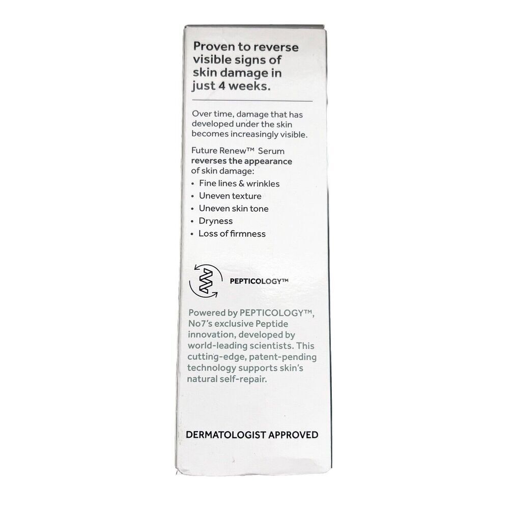 No7 Future Renew Damage Reversal Serum 25ml 0.84oz - Picture 4 of 4